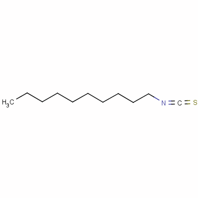 癸基异硫氰酸盐结构式_24540-94-1结构式