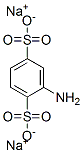 2-氨基-1,4-苯二磺酸单钠盐结构式_24605-36-5结构式