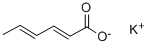 山梨酸钾结构式_24634-61-5结构式