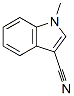 3-氰基-1-甲基吲哚结构式_24662-37-1结构式