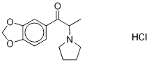 3,4-亚甲基二氧基-α-吡咯烷苯丙酮盐酸盐结构式_24698-57-5结构式