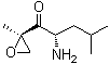 (2R)​-​2-​[(2s)​-​2-​氨基-​4-​甲基戊酰基]​-​2-​甲基环氧乙烷结构式_247068-84-4结构式