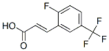 2-氟-5-三氟甲基肉桂酸结构式_247113-91-3结构式