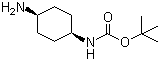 1-N-Boc-顺式-1,4-环己二胺结构式_247570-24-7结构式