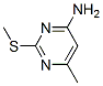 6-甲基-2-甲硫基-4-氨基嘧啶结构式_24888-93-5结构式