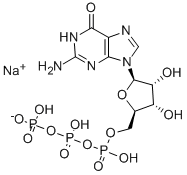 5’-三磷酸鸟苷二钠结构式_24905-71-3结构式