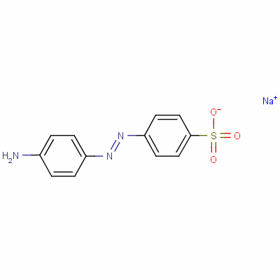 4-[2-(4-Aminophenyl)diazenyl]-benzenesulfonic acid sodium salt (1:1) Structure,2491-71-6Structure