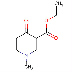 1-甲基-4-氧代哌啶-3-羧酸乙酯结构式_25012-72-0结构式