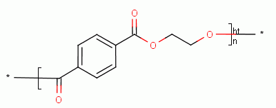 聚对苯二甲酸乙二醇酯树脂结构式_25038-59-9结构式