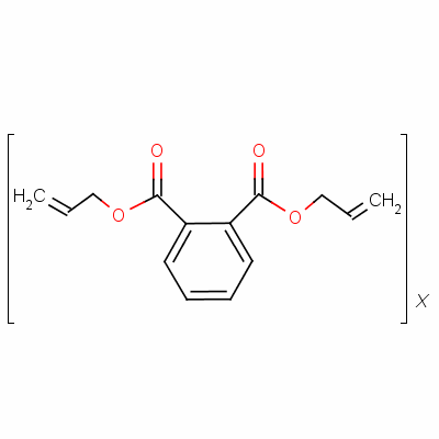 邻苯二甲酸二烯丙酯模塑料结构式_25053-15-0结构式