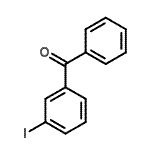 3-碘苯甲酮结构式_25116-37-4结构式