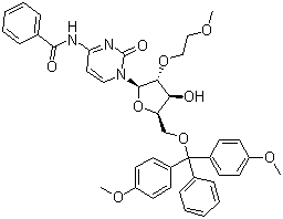 N-benzoyl-5-o-dmtr-2-o-(2-methoxyethyl)-cytidine Structure,251647-49-1Structure
