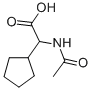 乙酰基氨基-环戊基-乙酸结构式_2521-83-7结构式