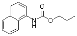 1-Naphthyl n-propylcarbamate Structure,25216-27-7Structure