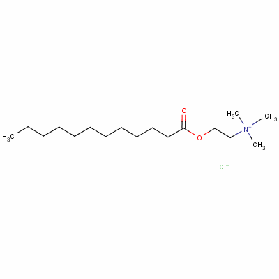 氯化月桂酰胆碱结构式_25234-60-0结构式