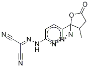 2-[2-[4-(2-叠氮基四氢-3-甲基-5-氧代-2-呋喃)苯基]肼基idene]丙烷二ni三le (Mixture of 二asteromers)结构式_252638-01-0结构式