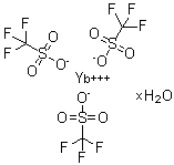 Ytterbium(iii) trifluoromethanesulfonate hydrate Structure,252976-51-5Structure