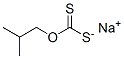 异丁基黄原酸钠结构式_25306-75-6结构式
