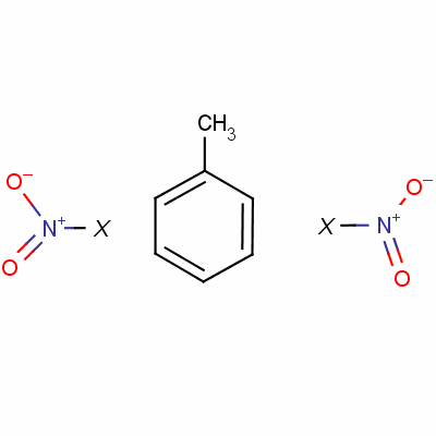 Benzene, methyldinitro- Structure,25321-14-6Structure