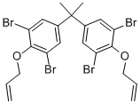 四溴双酚 A 双烯丙基醚结构式_25327-89-3结构式