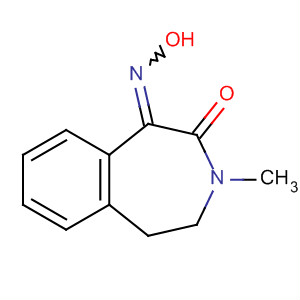 (Z)-1-(羟基亚氨基)-3-甲基-4,5-二氢-1H-苯并[d]氮杂革-2(3h)-酮结构式_253324-90-2结构式