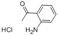 2-氨基苯乙酮盐酸盐结构式_25384-14-9结构式