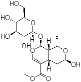 莫诺苷结构式_25406-64-8结构式