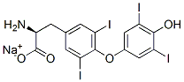 L-甲状腺素钠结构式_25416-65-3结构式