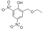 2-(乙氧基甲基)-4,6-二硝基苯酚结构式_2544-94-7结构式