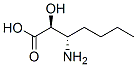 (2S,3S)-3-氨基-2-羟基庚酸结构式_254438-54-5结构式