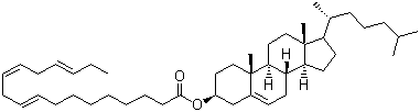 胆甾烯基亚麻酸酯结构式_2545-22-4结构式