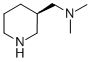 N,N-二甲基((r)-哌啶-3-基)甲胺结构式_254905-65-2结构式