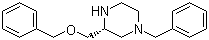 (R)-N4-苄基-2-(苄氧基甲基)哌嗪结构式_255723-98-9结构式
