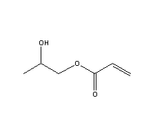 丙烯酸羟丙酯结构式_25584-83-2结构式