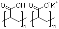 2-丙烯酸钾的均聚物结构式_25608-12-2结构式