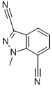 1-甲基-1H-吲唑-3,7-二甲腈结构式_256228-69-0结构式