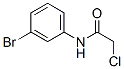 N-(3-溴苯基)-2-氯乙酰胺结构式_2564-03-6结构式