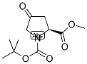 (2R)-4-氧代-1,2-吡咯烷二羧酸 1-(1,1-二甲基乙基) 2-甲酯结构式_256487-77-1结构式