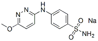 长效磺胺钠结构式_2577-32-4结构式