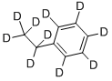 氘代乙苯结构式_25837-05-2结构式