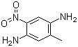 2-甲基-5-硝基对苯二胺结构式_25917-89-9结构式