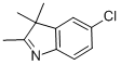 5-氯-2,3,3-三甲基吲哚结构式_25981-83-3结构式
