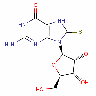 8-Mercaptoguanosine Structure,26001-38-7Structure