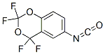 6-异氰酸-2,2,4,4-四氟-1,3-苯并二环氧乙烯结构式_26030-46-6结构式
