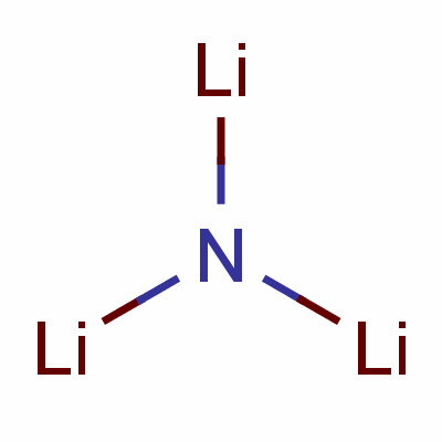 硝酸锂结构式_26134-62-3结构式