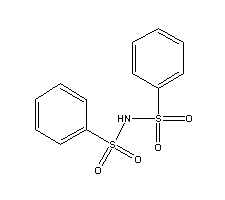 双苯磺酰亚胺结构式_2618-96-4结构式