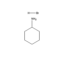 环己胺氢溴酸盐结构式_26227-54-3结构式