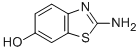 6-羟基苯并噻唑-2-胺结构式_26278-79-5结构式