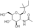 2-(2-甲基丁基)-2-乙酰氨基-2-脱氧-β-D-吡喃葡萄糖苷结构式_262849-66-1结构式