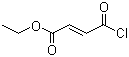 富马酸单乙酯酰氯结构式_26367-48-6结构式